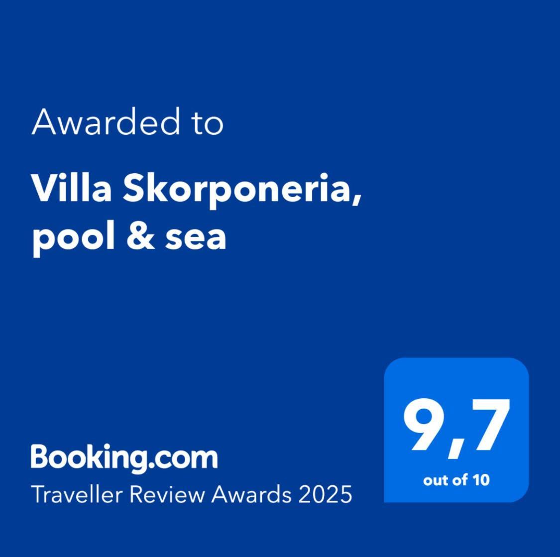 Villa Skorponeria, Pool & Sea Skroponeria Exterior photo